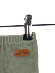 Vorschaubild 3 von LITTLE Baby Stoffhose Kinder Gr. 62 Grün Komfortabel Rippstrick Cordhose