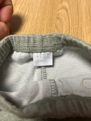 Vorschaubild 4 von LITTLE Baby Stoffhose Kinder Gr. 62 Grün Komfortabel Rippstrick Cordhose