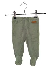 Vorschaubild 1 von LITTLE Baby Stoffhose Kinder Gr. 62 Grün Komfortabel Rippstrick Cordhose