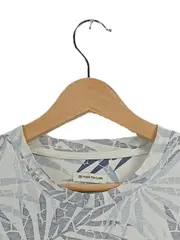 Vorschaubild 3 von Herren T-Shirt Gr. L Palmblätter Muster Beige Baumwolle