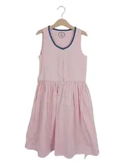 Vorschaubild 2 von Wiesn Spatzl Mädchen Dirndl Kleid Gr. 134/140 Rosa Kariert