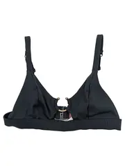 Vorschaubild 1 von Damen Bikini Oberteil Schwarz Gr. 36 S Rippstrick Modern