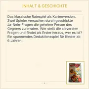 Vorschaubild 4 von Wer ist es? Kartenspiel Reisespiel 55 Karten Klassiker