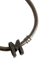 Vorschaubild 5 von Moments Schlangenkettenarmband Damen 17cm Silber Herz Schriftzug