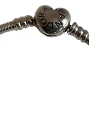 Vorschaubild 4 von Moments Schlangenkettenarmband Damen 17cm Silber Herz Schriftzug