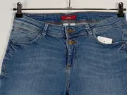 Vorschaubild 2 von SMART BERMUDA Jeans Shorts Damen Blau Gr. W31/40/L Casual Uni