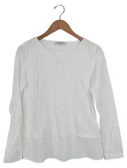 Vorschaubild 1 von Damen Langarmshirt Gr. 38/M Weiß Casual
