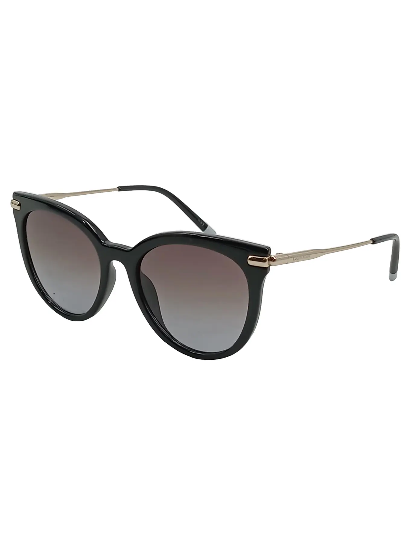 CALVIN KLEIN Cat-Eye Damen Sonnenbrille Elegant Schwarz Farbverlauf Acetat