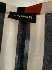 Vorschaubild 4 von Taifun Damen Blusenkleid Gr. 48 Streifen Mehrfarbig Maxi Viskose