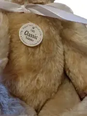 Vorschaubild 3 von Classic Teddybär 1989 Beige 33 cm Kuscheltier Knopf im Ohr