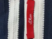 Vorschaubild 3 von Damen Pullover Gr. 32/XXS Blau Gestreift Maritim Klassisch