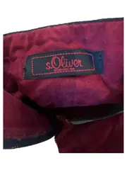 Vorschaubild 3 von Damen Stiefeletten Gr. 37 Schwarz Wildleder Optik Reißverschluss