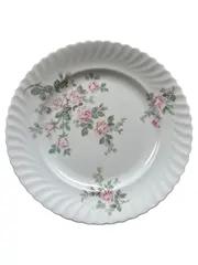 Vorschaubild 1 von Essteller Teller Rosenmuster Romantisch Weiß 20cm