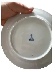 Vorschaubild 3 von Essteller Teller Rosenmuster Romantisch Weiß 20cm