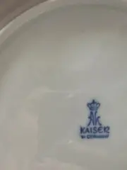 Vorschaubild 4 von Essteller Teller Rosenmuster Romantisch Weiß 20cm