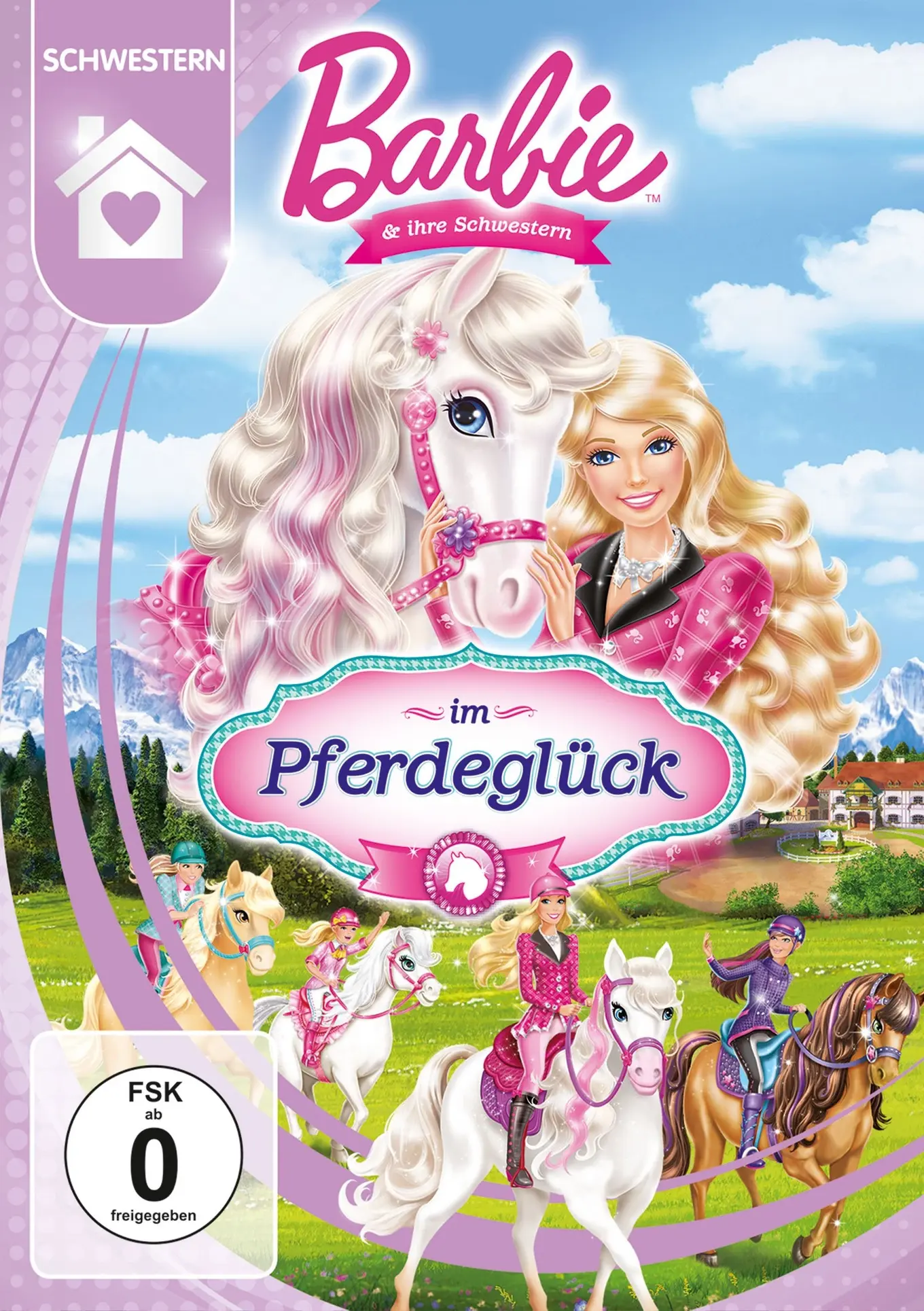 Barbie & ihre Schwestern im Pferdeglück DVD Kinderfilm Tierabenteuer