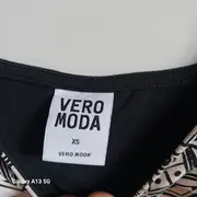 Vorschaubild 3 von Damen Abendkleid Maxi Kleid Schwarz XF Bohemian Federprint