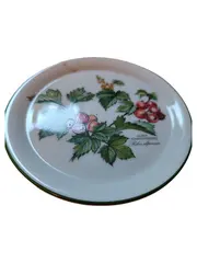 Vorschaubild 1 von Kuchenteller Alpen Johannisbeere Porzellan Mehrfarbig
