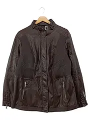 Vorschaubild 1 von Damen Kunstlederjacke Braun Gr. 42/44 Vintage Modisch