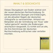 Vorschaubild 4 von Duden Übungsbuch Neue Deutsche Rechtschreibung Grammatik Taschenbuch