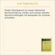 Vorschaubild 3 von Duden Übungsbuch Neue Deutsche Rechtschreibung Grammatik Taschenbuch