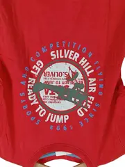 Vorschaubild 3 von T-Shirt Jungen Gr. 122 Rot Casual Baumwolle Kurzarm Print