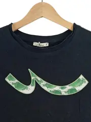 Vorschaubild 2 von Herren T-Shirt Gr. S Schwarz Logo Print Baumwolle Casual Kurzarm