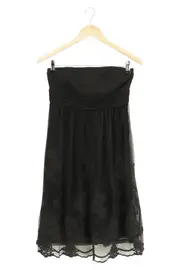 Vorschaubild 1 von Damen festliches Kleid Gr. 38/M Schwarz Elegant Spitze Abendkleid Party