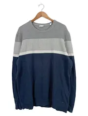 Vorschaubild 1 von Herren Pullover XXL Mehrfarbig Gestreift Casual Baumwolle