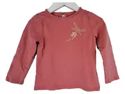 Vorschaubild 1 von Langarmshirt Mädchen Gr. 102/104 Rosa Libelle Motiv
