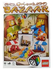 Vorschaubild 1 von Bauset Orient Bazaar 3849 Brettspiel 198 Teile 5 Minifiguren Mehrfarbig ab 7 Jahre