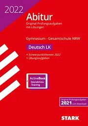 Vorschaubild 1 von STARK Abitur Deutsch LK NRW 2022 Prüfungsvorbereitung Buch Originalaufgaben