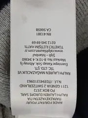 Vorschaubild 5 von Herren Pullover Gr. L 50 Gestreift Blau Baumwolle Casual