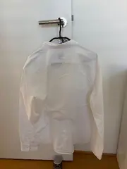 Vorschaubild 2 von Battery Shirt Hemd Herren Gr. L Weiß Slim Fit Baumwolle