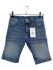 Vorschaubild 1 von Jeans Shorts Kinder Gr. 104 Blau Slim Fit Denim Bermuda