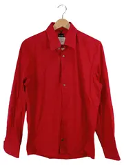Vorschaubild 1 von Level Five Body Fit Herren Business Hemd Langarm Rot Gr. 40/L