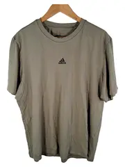 Vorschaubild 1 von Herren T-Shirt Beige Gr. XL Sportshirt Kurzarm Logo