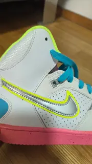 Vorschaubild 5 von Son of Force Mid Damen High-Top Sneaker Gr. 38 Weiß Neon Pink