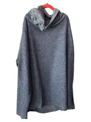 Vorschaubild 2 von EDC Damen Pullover Strickpullover Blau Gr. 42/XL Casual Rollkragen