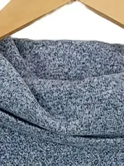 Vorschaubild 7 von EDC Damen Pullover Strickpullover Blau Gr. 42/XL Casual Rollkragen