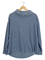 Vorschaubild 1 von EDC Damen Pullover Strickpullover Blau Gr. 42/XL Casual Rollkragen