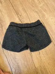 Vorschaubild 2 von Damen Sport Shorts Grau Meliert Gr. 34-36/S Baumwolle