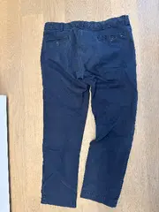 Vorschaubild 2 von Herren Chino Stoffhose Blau Gr. W34/L30 Baumwolle