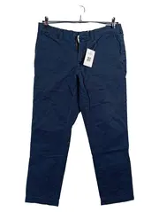 Vorschaubild 1 von Herren Chino Stoffhose Blau Gr. W34/L30 Baumwolle