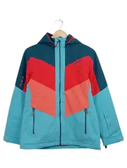 Vorschaubild 1 von Skijacke Kinder Gr. 164 Winterjacke Mehrfarbig Türkis Rot