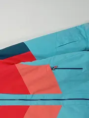 Vorschaubild 6 von Skijacke Kinder Gr. 164 Winterjacke Mehrfarbig Türkis Rot