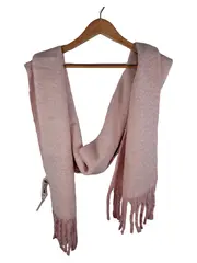 Vorschaubild 1 von Accessories Damen Schal Rosa Meliert Fransen 196x29cm