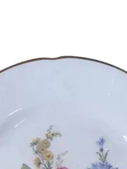 Vorschaubild 3 von KAISER Unterteller Porzellan Weiß Klassisch Blumenmuster Goldrand 20cm