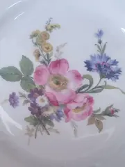 Vorschaubild 2 von KAISER Unterteller Porzellan Weiß Klassisch Blumenmuster Goldrand 20cm