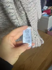 Vorschaubild 2 von TCM Strickjacke Kinder Mädchen Gr. 134/140 Beige Meliert Cardigan